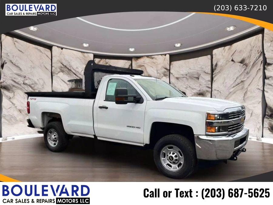 2017 Chevrolet Silverado 2500 Hd Regular Cab Work Truck Pickup 2D 8 ft, available for sale in New Haven, Connecticut | Boulevard Motors LLC. New Haven, Connecticut 2017 Chevrolet Silverado 2500 Hd Regular Cab Work Truck Pickup 2D 8 ft, available for sale in New Haven, Connecticut | Boulevard Motors LLC. New Haven, Connecticut