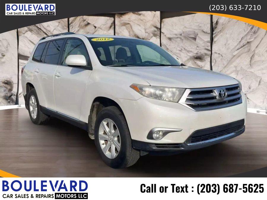 2012 Toyota Highlander SE Sport Utility 4D, available for sale in New Haven, Connecticut | Boulevard Motors LLC. New Haven, Connecticut 2012 Toyota Highlander SE Sport Utility 4D, available for sale in New Haven, Connecticut | Boulevard Motors LLC. New Haven, Connecticut