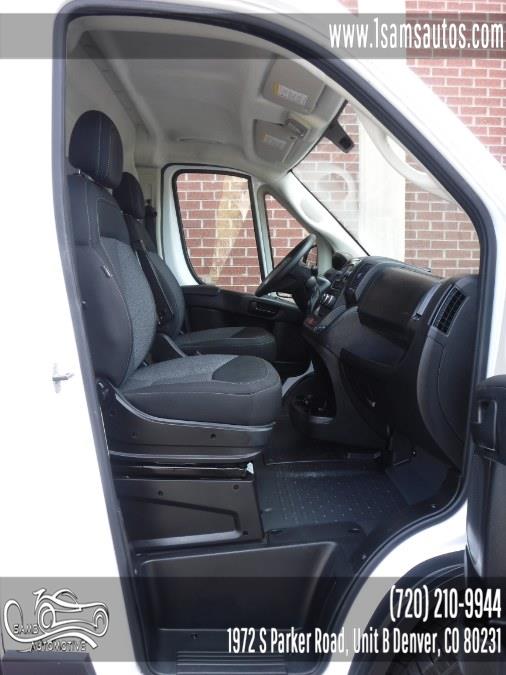 2019 Ram ProMaster Cargo Van 2500 High Roof 159" WB, available for sale in Denver, Colorado | Sam's Automotive. Denver, Colorado 2019 Ram ProMaster Cargo Van 2500 High Roof 159" WB, available for sale in Denver, Colorado | Sam's Automotive. Denver, Colorado