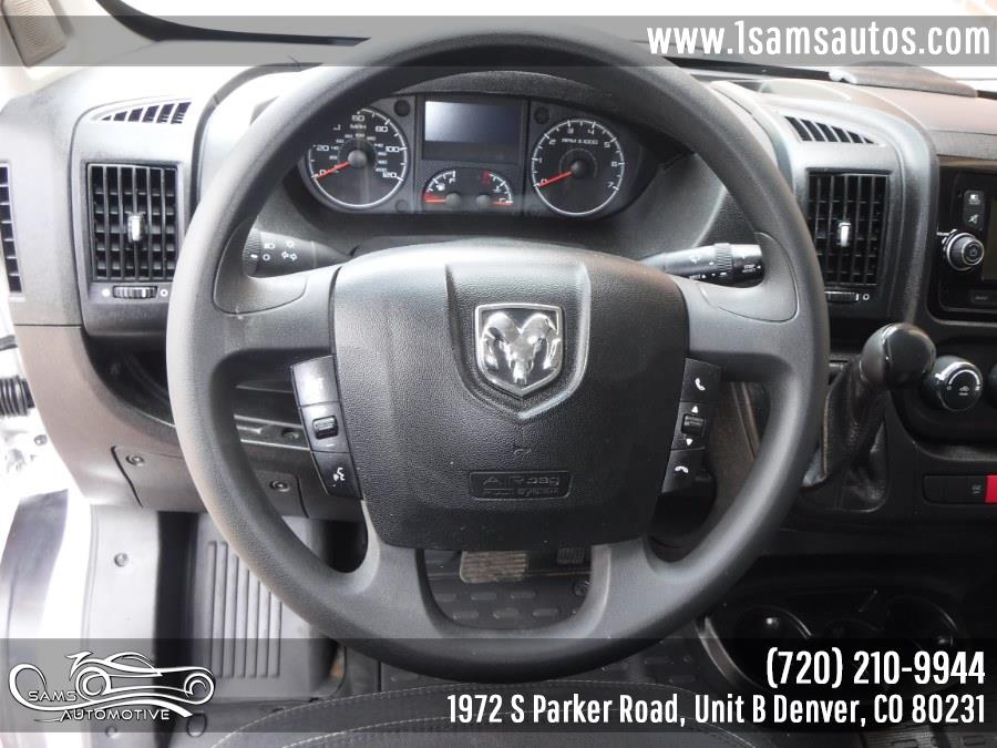 2019 Ram ProMaster Cargo Van 2500 High Roof 159" WB, available for sale in Denver, Colorado | Sam's Automotive. Denver, Colorado 2019 Ram ProMaster Cargo Van 2500 High Roof 159" WB, available for sale in Denver, Colorado | Sam's Automotive. Denver, Colorado
