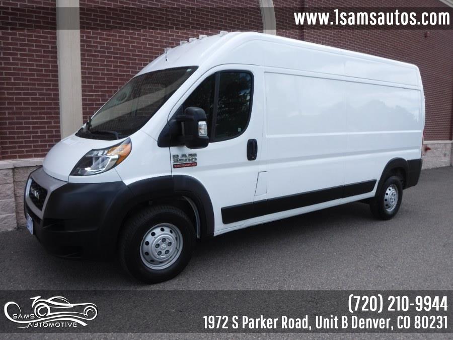 Used 2019 Ram ProMaster Cargo Van in Denver, Colorado | Sam's Automotive. Denver, Colorado