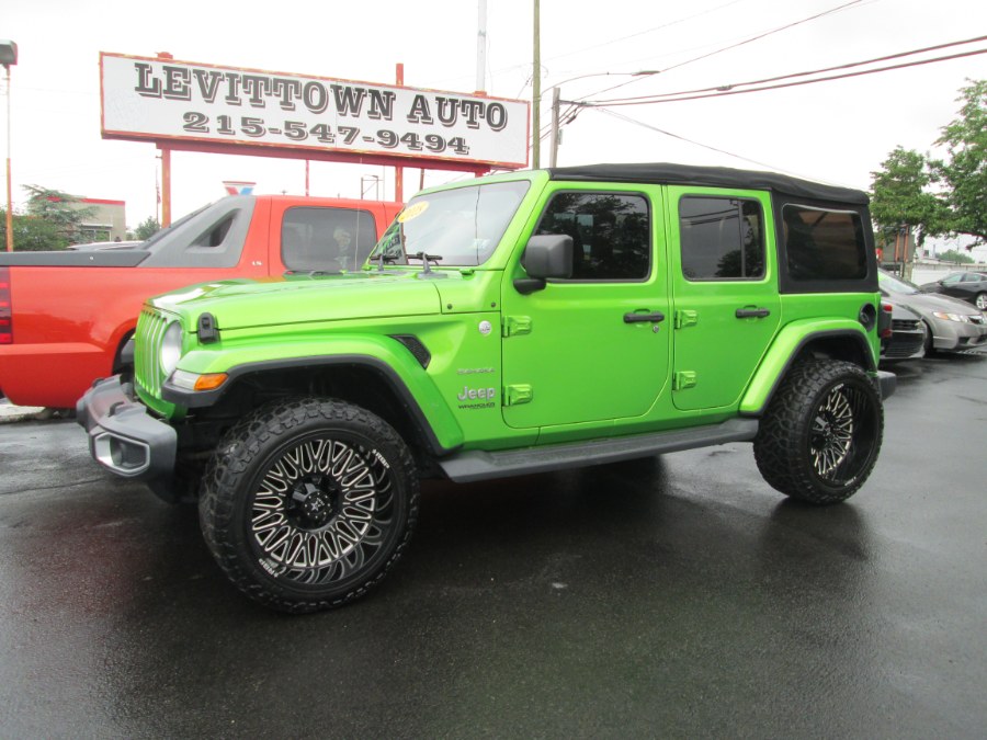2018 Jeep Wrangler Unlimited Sahara 4x4, available for sale in Levittown, Pennsylvania | Levittown Auto. Levittown, Pennsylvania 2018 Jeep Wrangler Unlimited Sahara 4x4, available for sale in Levittown, Pennsylvania | Levittown Auto. Levittown, Pennsylvania