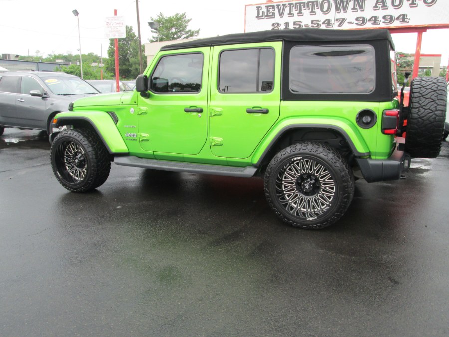 2018 Jeep Wrangler Unlimited Sahara 4x4, available for sale in Levittown, Pennsylvania | Levittown Auto. Levittown, Pennsylvania 2018 Jeep Wrangler Unlimited Sahara 4x4, available for sale in Levittown, Pennsylvania | Levittown Auto. Levittown, Pennsylvania