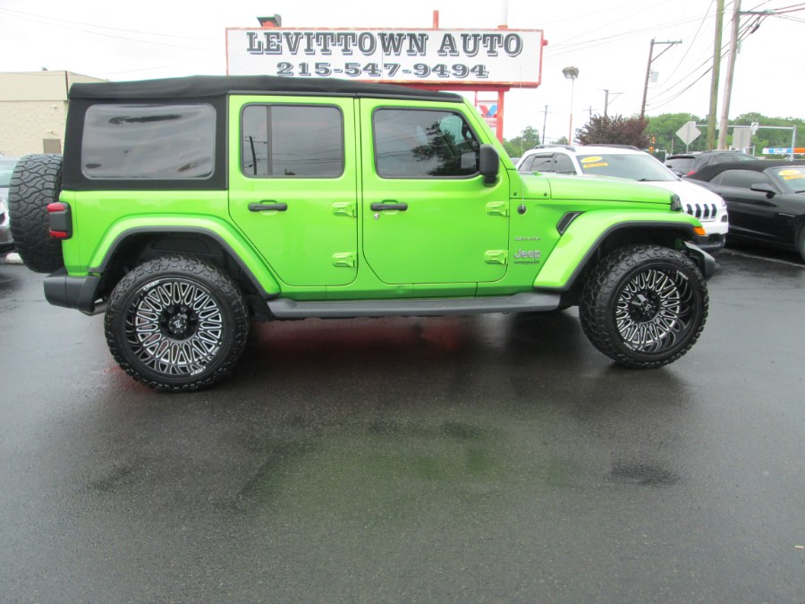2018 Jeep Wrangler Unlimited Sahara 4x4, available for sale in Levittown, Pennsylvania | Levittown Auto. Levittown, Pennsylvania 2018 Jeep Wrangler Unlimited Sahara 4x4, available for sale in Levittown, Pennsylvania | Levittown Auto. Levittown, Pennsylvania