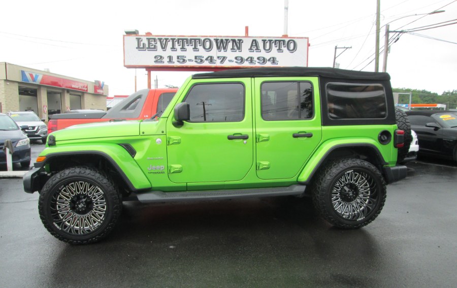 2018 Jeep Wrangler Unlimited Sahara 4x4, available for sale in Levittown, Pennsylvania | Levittown Auto. Levittown, Pennsylvania 2018 Jeep Wrangler Unlimited Sahara 4x4, available for sale in Levittown, Pennsylvania | Levittown Auto. Levittown, Pennsylvania