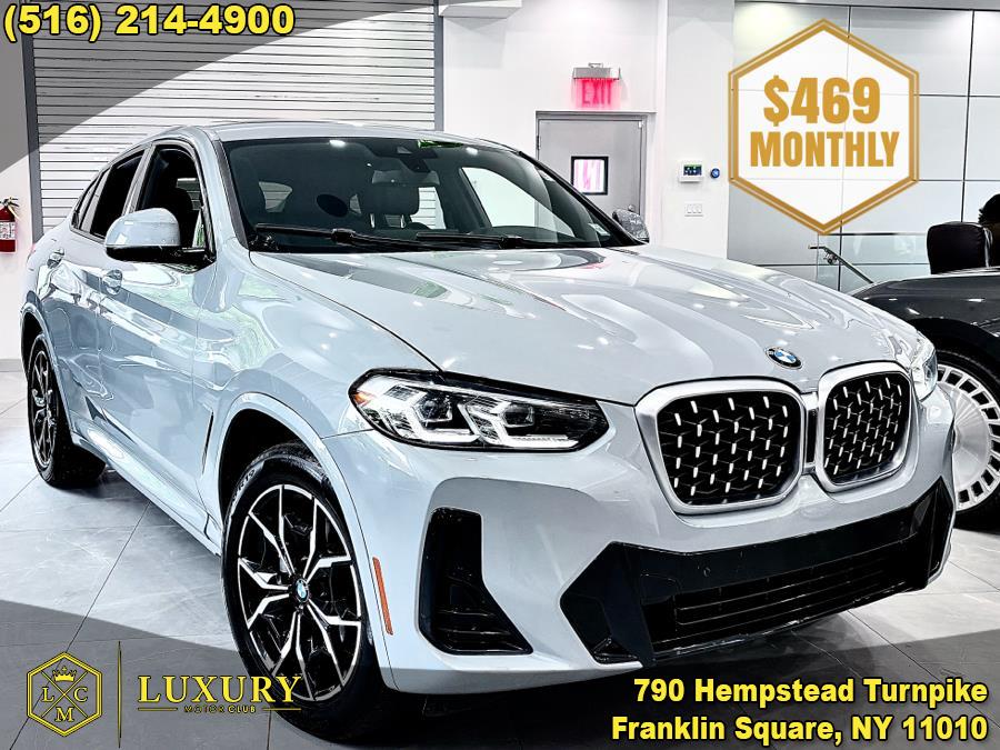 2022 BMW X4 xDrive30i Sports Activity Coupe, available for sale in Franklin Square, New York | Luxury Motor Club. Franklin Square, New York 2022 BMW X4 xDrive30i Sports Activity Coupe, available for sale in Franklin Square, New York | Luxury Motor Club. Franklin Square, New York