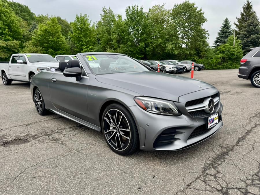 2021 Mercedes-Benz C-Class AMG C 43 4MATIC Cabriolet, available for sale in Berlin, Connecticut | Tru Auto Mall. Berlin, Connecticut 2021 Mercedes-Benz C-Class AMG C 43 4MATIC Cabriolet, available for sale in Berlin, Connecticut | Tru Auto Mall. Berlin, Connecticut