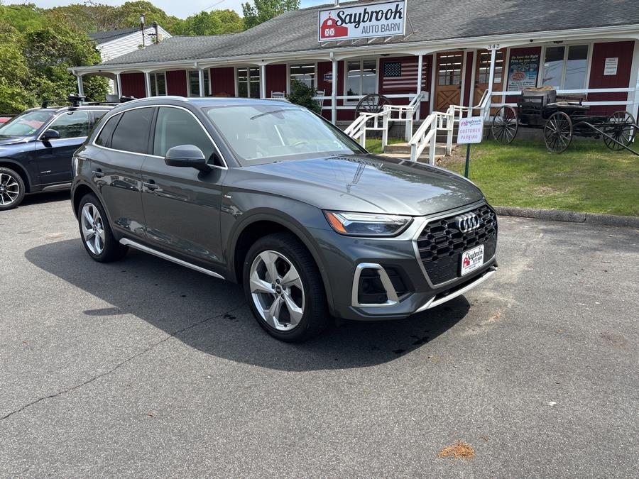 2022 Audi Q5 S line Premium Plus 45 TFSI quattro, available for sale in Old Saybrook, Connecticut | Saybrook Auto Barn. Old Saybrook, Connecticut 2022 Audi Q5 S line Premium Plus 45 TFSI quattro, available for sale in Old Saybrook, Connecticut | Saybrook Auto Barn. Old Saybrook, Connecticut