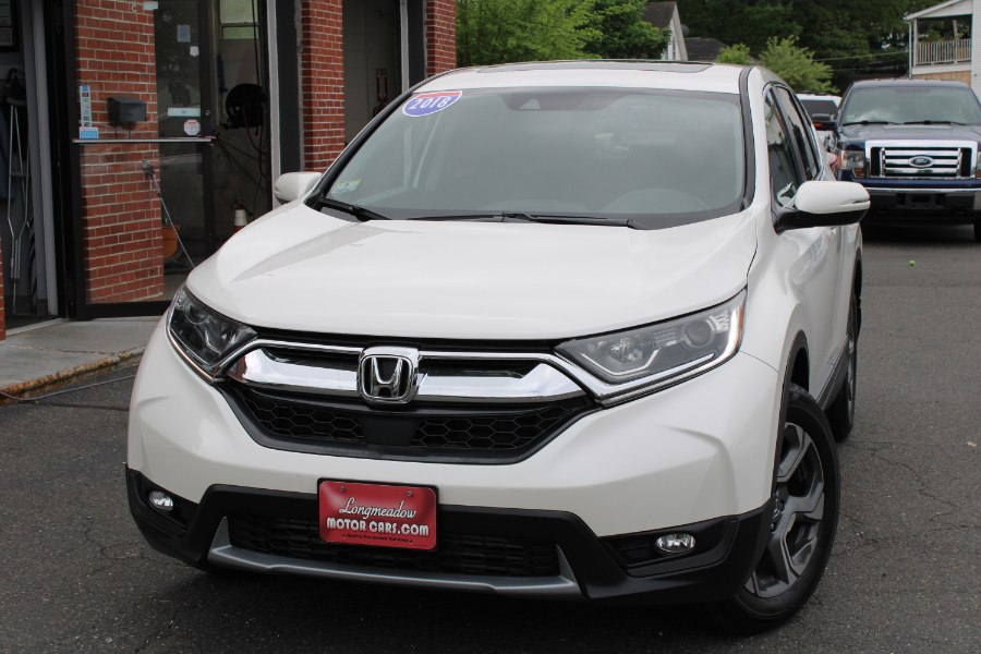 2018 Honda CR-V EX-L AWD w/Navi, available for sale in ENFIELD, Connecticut | Longmeadow Motor Cars. ENFIELD, Connecticut
