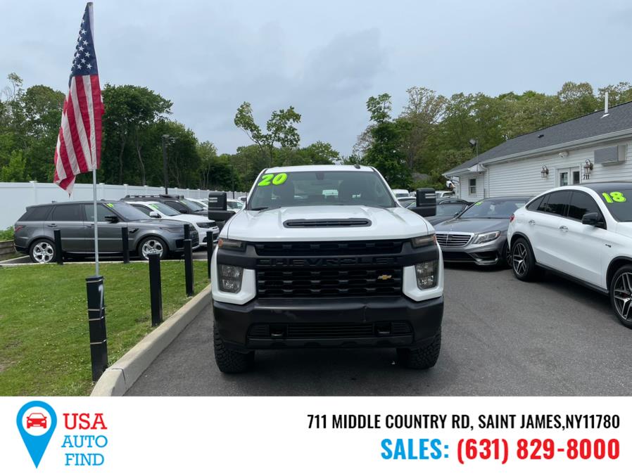 2020 Chevrolet Silverado 3500HD 4WD Crew Cab 172" Work Truck, available for sale in Saint James, New York | USA Auto Find. Saint James, New York 2020 Chevrolet Silverado 3500HD 4WD Crew Cab 172" Work Truck, available for sale in Saint James, New York | USA Auto Find. Saint James, New York