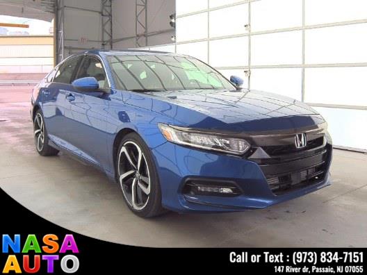 2018 Honda Accord Sedan Sport 1.5T CVT, available for sale in Passaic, New Jersey | Nasa Auto. Passaic, New Jersey 2018 Honda Accord Sedan Sport 1.5T CVT, available for sale in Passaic, New Jersey | Nasa Auto. Passaic, New Jersey