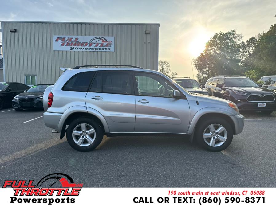 2005 Toyota RAV4 4dr Auto 4WD, available for sale in East Windsor, Connecticut | Full Throttle Power Sports LLC. East Windsor, Connecticut 2005 Toyota RAV4 4dr Auto 4WD, available for sale in East Windsor, Connecticut | Full Throttle Power Sports LLC. East Windsor, Connecticut