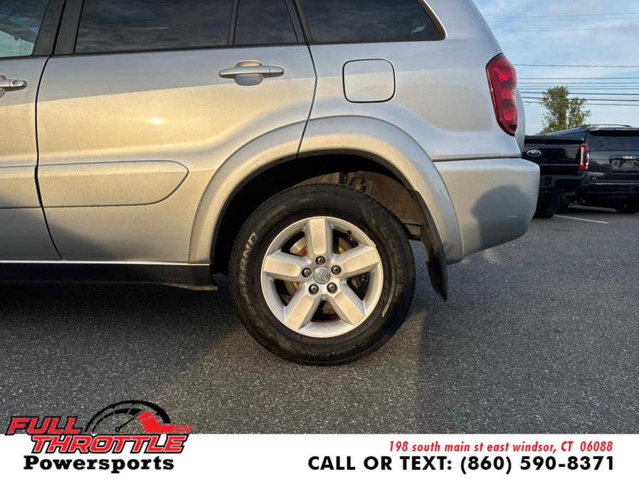 2005 Toyota RAV4 4dr Auto 4WD, available for sale in East Windsor, Connecticut | Full Throttle Power Sports LLC. East Windsor, Connecticut 2005 Toyota RAV4 4dr Auto 4WD, available for sale in East Windsor, Connecticut | Full Throttle Power Sports LLC. East Windsor, Connecticut