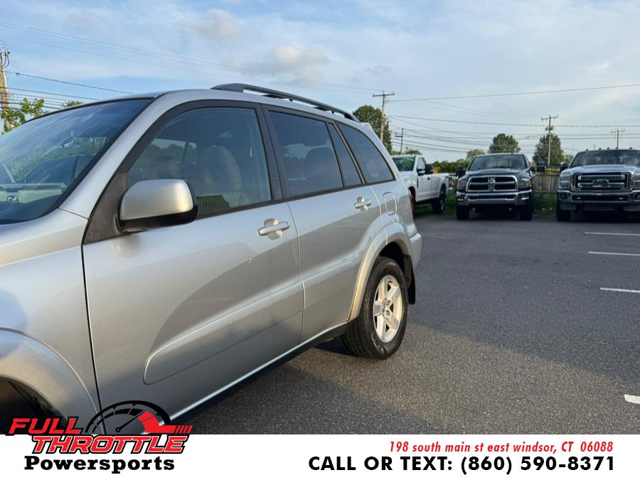 2005 Toyota RAV4 4dr Auto 4WD, available for sale in East Windsor, Connecticut | Full Throttle Power Sports LLC. East Windsor, Connecticut 2005 Toyota RAV4 4dr Auto 4WD, available for sale in East Windsor, Connecticut | Full Throttle Power Sports LLC. East Windsor, Connecticut