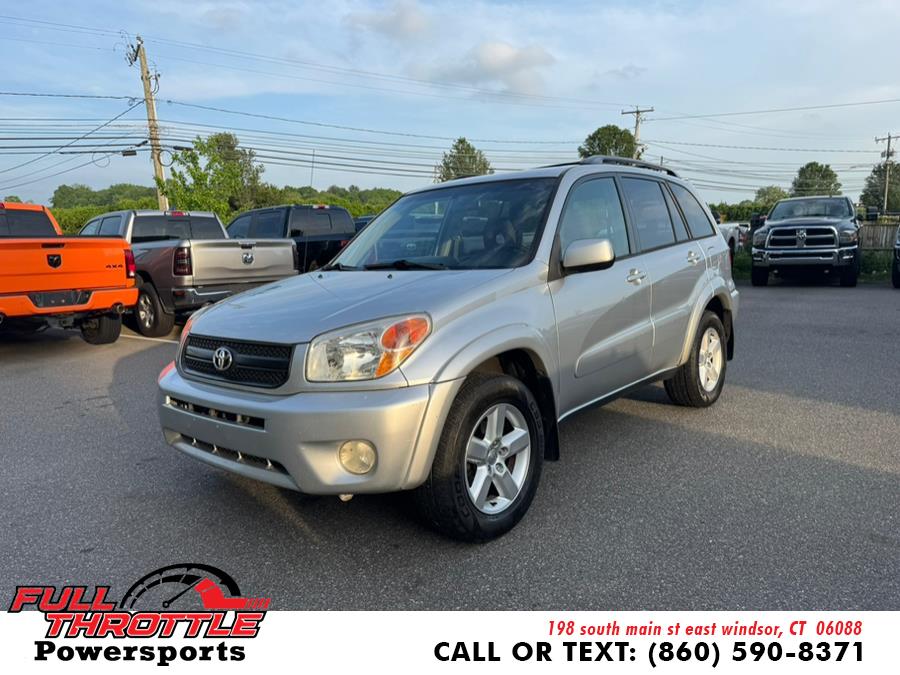2005 Toyota RAV4 4dr Auto 4WD, available for sale in East Windsor, Connecticut | Full Throttle Power Sports LLC. East Windsor, Connecticut 2005 Toyota RAV4 4dr Auto 4WD, available for sale in East Windsor, Connecticut | Full Throttle Power Sports LLC. East Windsor, Connecticut