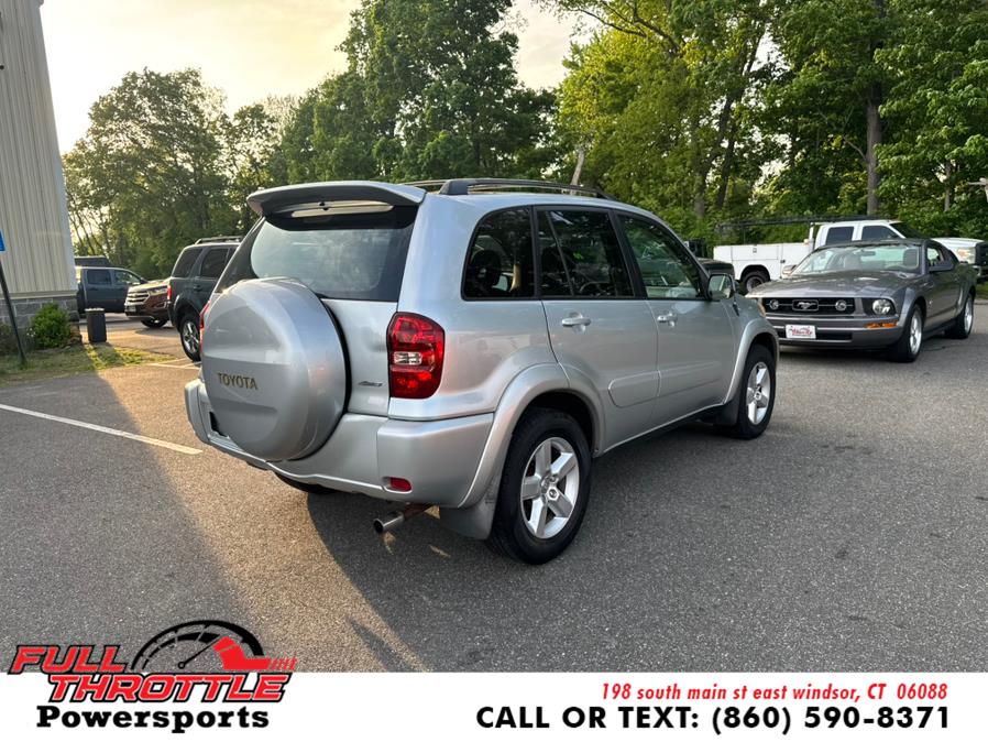 2005 Toyota RAV4 4dr Auto 4WD, available for sale in East Windsor, Connecticut | Full Throttle Power Sports LLC. East Windsor, Connecticut 2005 Toyota RAV4 4dr Auto 4WD, available for sale in East Windsor, Connecticut | Full Throttle Power Sports LLC. East Windsor, Connecticut