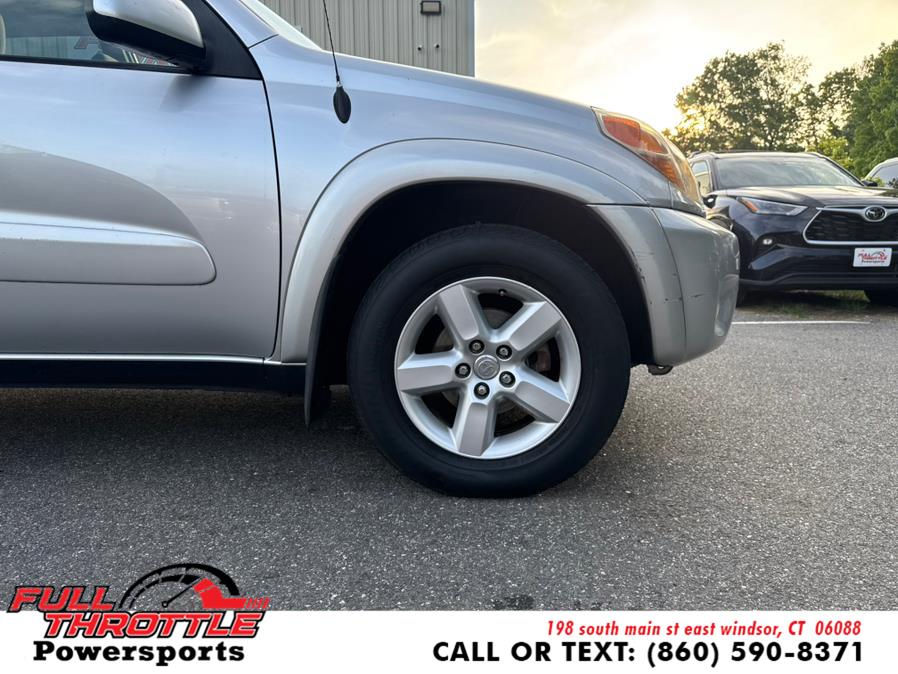 2005 Toyota RAV4 4dr Auto 4WD, available for sale in East Windsor, Connecticut | Full Throttle Power Sports LLC. East Windsor, Connecticut 2005 Toyota RAV4 4dr Auto 4WD, available for sale in East Windsor, Connecticut | Full Throttle Power Sports LLC. East Windsor, Connecticut
