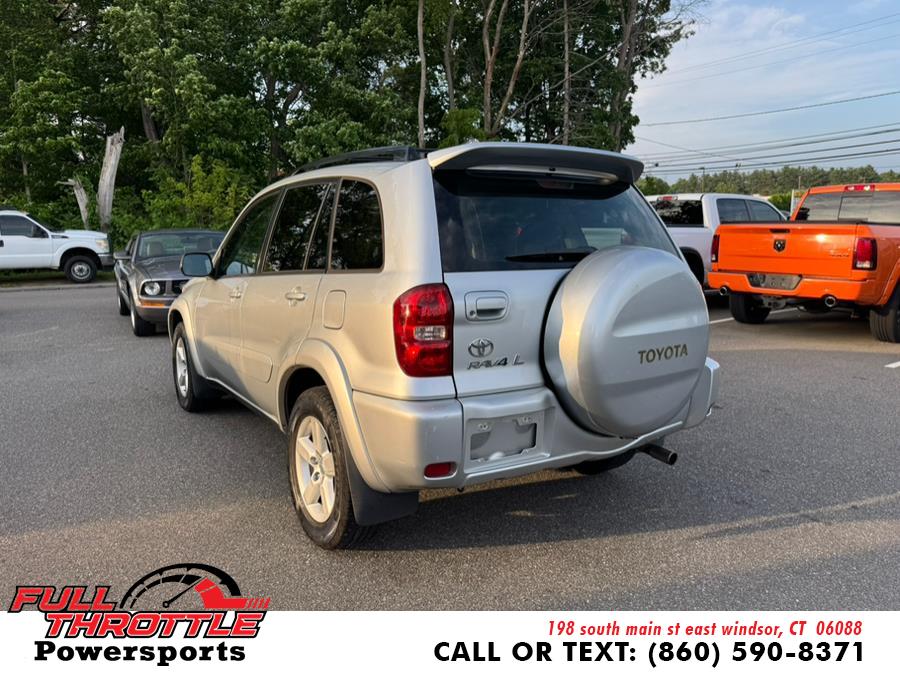 2005 Toyota RAV4 4dr Auto 4WD, available for sale in East Windsor, Connecticut | Full Throttle Power Sports LLC. East Windsor, Connecticut 2005 Toyota RAV4 4dr Auto 4WD, available for sale in East Windsor, Connecticut | Full Throttle Power Sports LLC. East Windsor, Connecticut