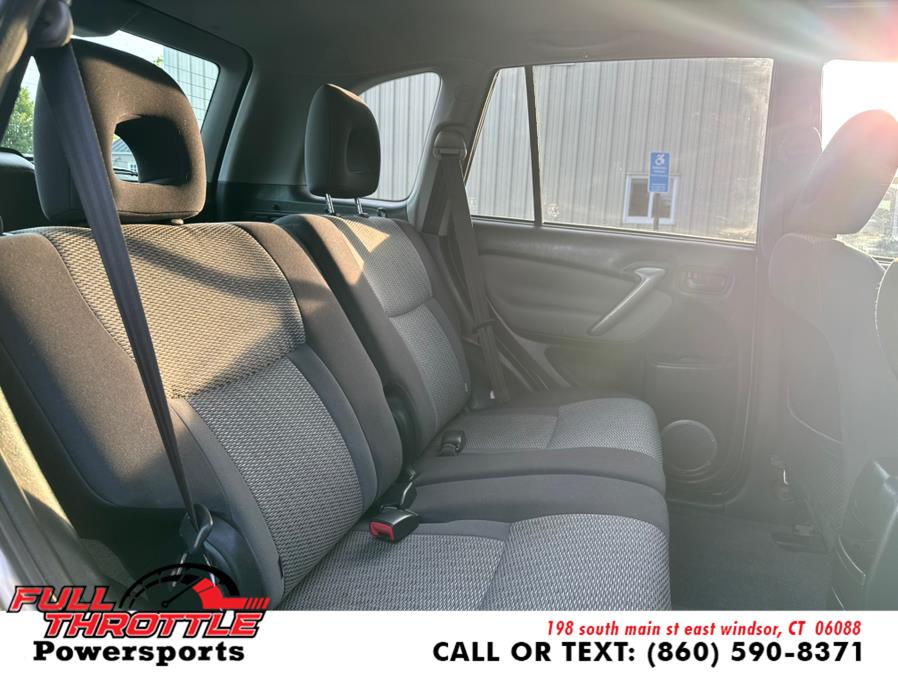2005 Toyota RAV4 4dr Auto 4WD, available for sale in East Windsor, Connecticut | Full Throttle Power Sports LLC. East Windsor, Connecticut 2005 Toyota RAV4 4dr Auto 4WD, available for sale in East Windsor, Connecticut | Full Throttle Power Sports LLC. East Windsor, Connecticut