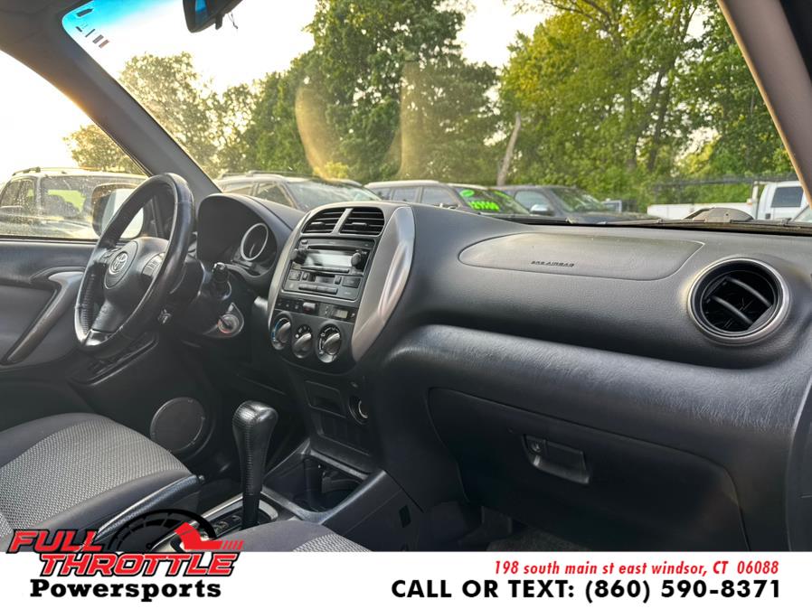 2005 Toyota RAV4 4dr Auto 4WD, available for sale in East Windsor, Connecticut | Full Throttle Power Sports LLC. East Windsor, Connecticut 2005 Toyota RAV4 4dr Auto 4WD, available for sale in East Windsor, Connecticut | Full Throttle Power Sports LLC. East Windsor, Connecticut