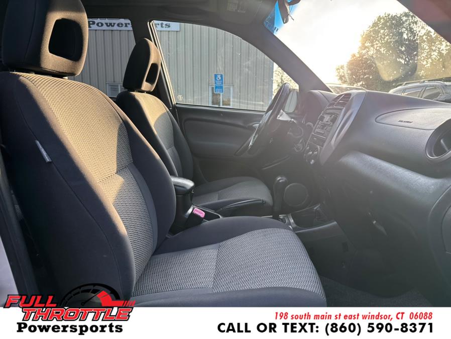 2005 Toyota RAV4 4dr Auto 4WD, available for sale in East Windsor, Connecticut | Full Throttle Power Sports LLC. East Windsor, Connecticut 2005 Toyota RAV4 4dr Auto 4WD, available for sale in East Windsor, Connecticut | Full Throttle Power Sports LLC. East Windsor, Connecticut