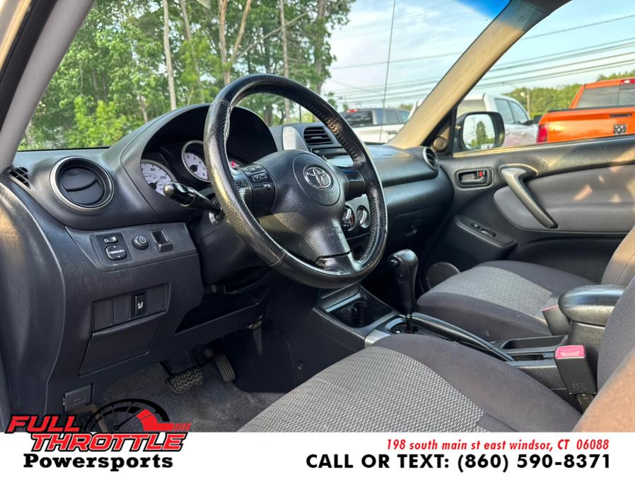 2005 Toyota RAV4 4dr Auto 4WD, available for sale in East Windsor, Connecticut | Full Throttle Power Sports LLC. East Windsor, Connecticut 2005 Toyota RAV4 4dr Auto 4WD, available for sale in East Windsor, Connecticut | Full Throttle Power Sports LLC. East Windsor, Connecticut