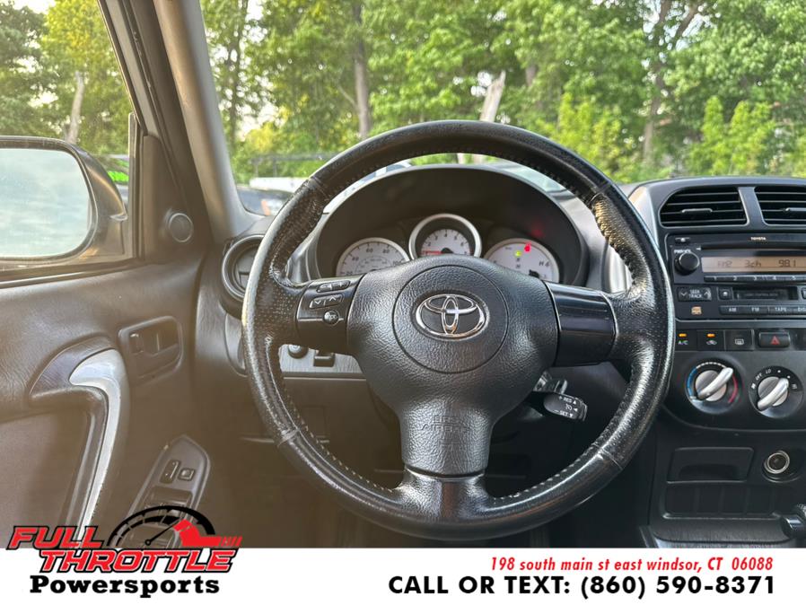 2005 Toyota RAV4 4dr Auto 4WD, available for sale in East Windsor, Connecticut | Full Throttle Power Sports LLC. East Windsor, Connecticut 2005 Toyota RAV4 4dr Auto 4WD, available for sale in East Windsor, Connecticut | Full Throttle Power Sports LLC. East Windsor, Connecticut