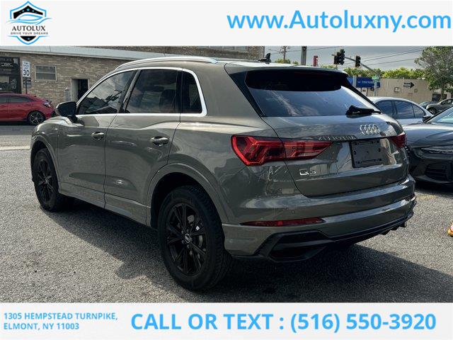 2021 Audi Q3 S line Premium, available for sale in Elmont, New York | Auto Lux. Elmont, New York 2021 Audi Q3 S line Premium, available for sale in Elmont, New York | Auto Lux. Elmont, New York