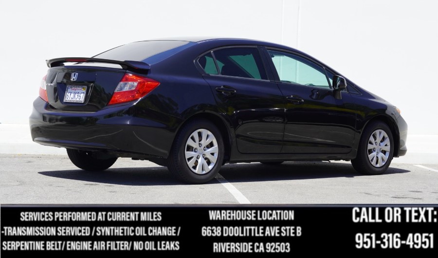 2012 Honda Civic Sdn LX 4dr Auto, available for sale in Riverside, California | Big Timin Motors LLC. Riverside, California 2012 Honda Civic Sdn LX 4dr Auto, available for sale in Riverside, California | Big Timin Motors LLC. Riverside, California