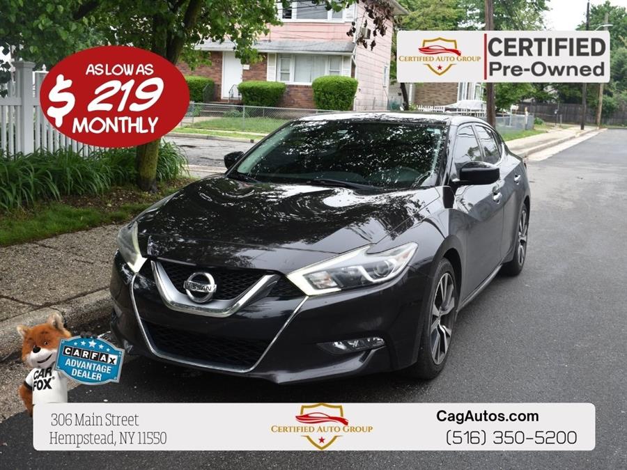 2017 Nissan Maxima 3.5 S, available for sale in Hempstead, New York | Certified Automotive Group. Hempstead, New York 2017 Nissan Maxima 3.5 S, available for sale in Hempstead, New York | Certified Automotive Group. Hempstead, New York
