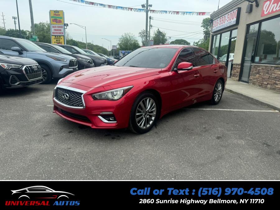 2022 INFINITI Q50 LUXE AWD, available for sale in Bellmore, New York | Universal Autos. Bellmore, New York 2022 INFINITI Q50 LUXE AWD, available for sale in Bellmore, New York | Universal Autos. Bellmore, New York