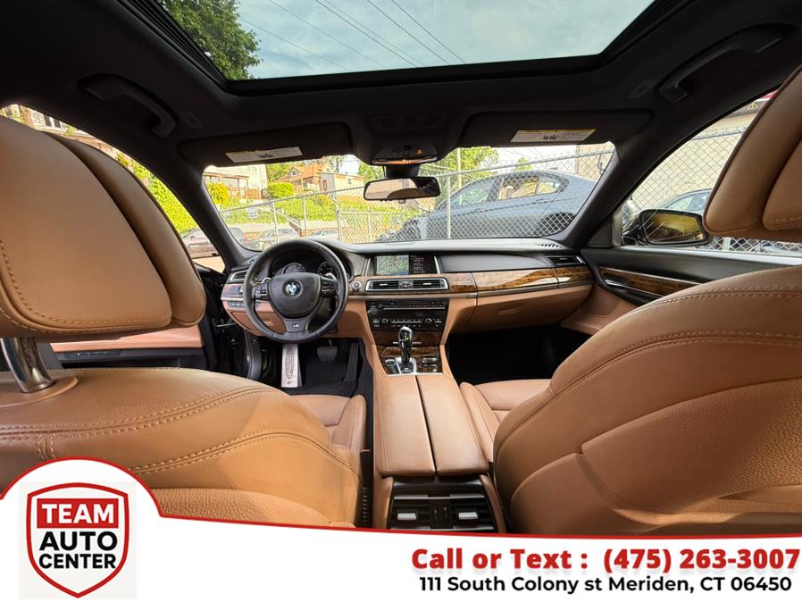 2014 BMW 7 Series 4dr Sdn 750i xDrive AWD, available for sale in Meriden, Connecticut | T E A M Auto Center. Meriden, Connecticut 2014 BMW 7 Series 4dr Sdn 750i xDrive AWD, available for sale in Meriden, Connecticut | T E A M Auto Center. Meriden, Connecticut