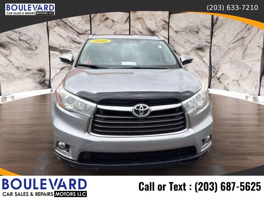 2016 Toyota Highlander Limited Sport Utility 4D, available for sale in New Haven, Connecticut | Boulevard Motors LLC. New Haven, Connecticut 2016 Toyota Highlander Limited Sport Utility 4D, available for sale in New Haven, Connecticut | Boulevard Motors LLC. New Haven, Connecticut