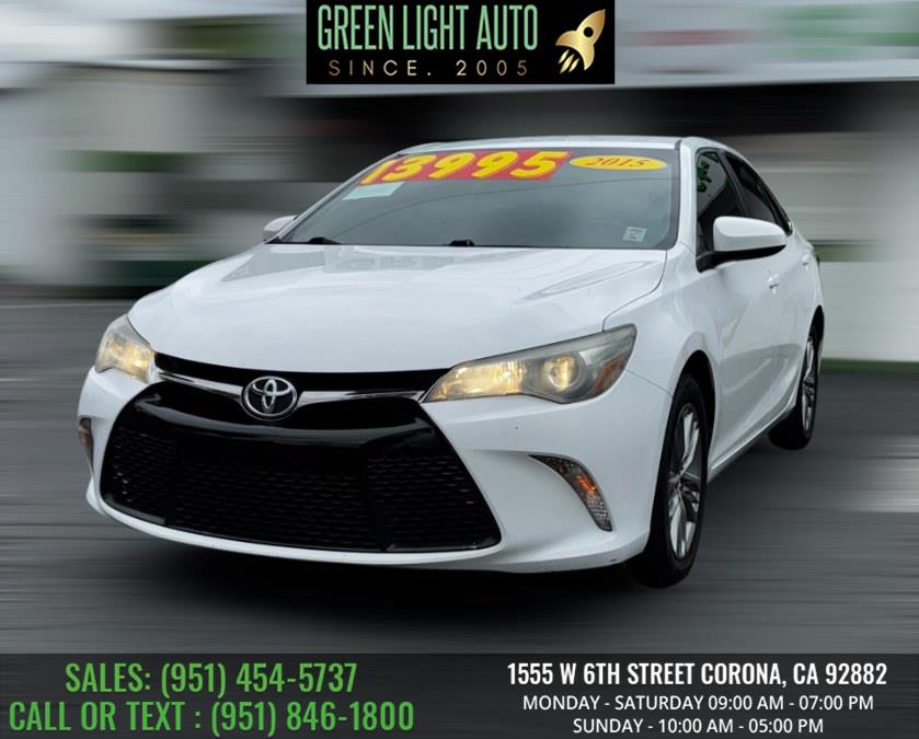 2015 Toyota Camry 4dr Sdn I4 Auto SE (Natl), available for sale in Corona, California | Green Light Auto. Corona, California 2015 Toyota Camry 4dr Sdn I4 Auto SE (Natl), available for sale in Corona, California | Green Light Auto. Corona, California