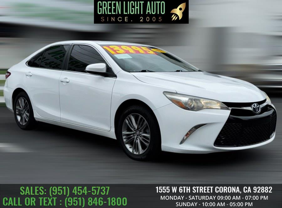 2015 Toyota Camry 4dr Sdn I4 Auto SE (Natl), available for sale in Corona, California | Green Light Auto. Corona, California 2015 Toyota Camry 4dr Sdn I4 Auto SE (Natl), available for sale in Corona, California | Green Light Auto. Corona, California