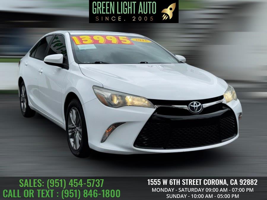 2015 Toyota Camry 4dr Sdn I4 Auto SE (Natl), available for sale in Corona, California | Green Light Auto. Corona, California 2015 Toyota Camry 4dr Sdn I4 Auto SE (Natl), available for sale in Corona, California | Green Light Auto. Corona, California