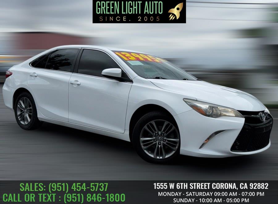 2015 Toyota Camry 4dr Sdn I4 Auto SE (Natl), available for sale in Corona, California | Green Light Auto. Corona, California 2015 Toyota Camry 4dr Sdn I4 Auto SE (Natl), available for sale in Corona, California | Green Light Auto. Corona, California