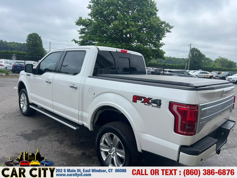 2015 Ford F-150 4WD SuperCrew 145" Platinum, available for sale in East Windsor, Connecticut | Car City LLC. East Windsor, Connecticut 2015 Ford F-150 4WD SuperCrew 145" Platinum, available for sale in East Windsor, Connecticut | Car City LLC. East Windsor, Connecticut