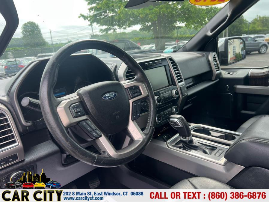 2015 Ford F-150 4WD SuperCrew 145" Platinum, available for sale in East Windsor, Connecticut | Car City LLC. East Windsor, Connecticut 2015 Ford F-150 4WD SuperCrew 145" Platinum, available for sale in East Windsor, Connecticut | Car City LLC. East Windsor, Connecticut