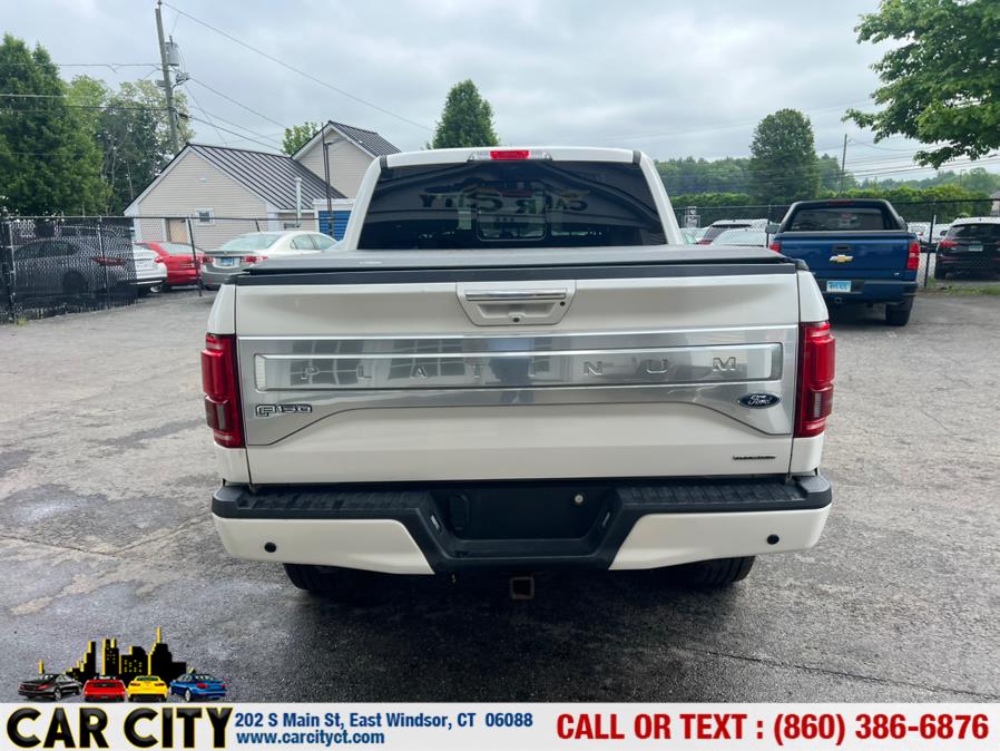2015 Ford F-150 4WD SuperCrew 145" Platinum, available for sale in East Windsor, Connecticut | Car City LLC. East Windsor, Connecticut 2015 Ford F-150 4WD SuperCrew 145" Platinum, available for sale in East Windsor, Connecticut | Car City LLC. East Windsor, Connecticut