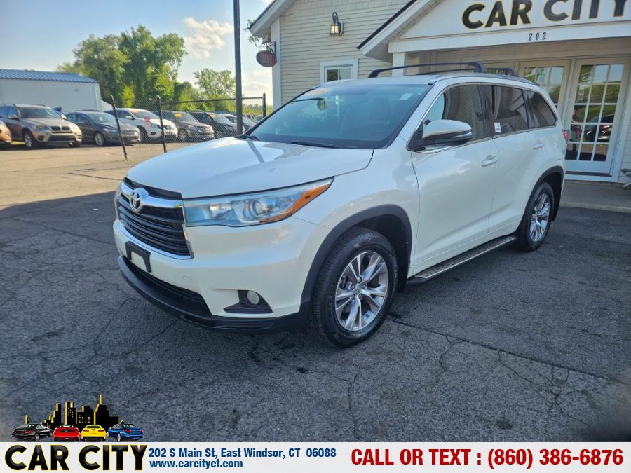 2015 Toyota Highlander AWD 4dr V6 XLE (Natl), available for sale in East Windsor, Connecticut | Car City LLC. East Windsor, Connecticut 2015 Toyota Highlander AWD 4dr V6 XLE (Natl), available for sale in East Windsor, Connecticut | Car City LLC. East Windsor, Connecticut