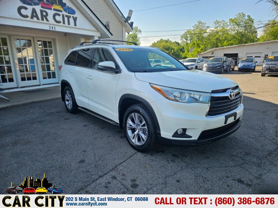 2015 Toyota Highlander AWD 4dr V6 XLE (Natl), available for sale in East Windsor, Connecticut | Car City LLC. East Windsor, Connecticut 2015 Toyota Highlander AWD 4dr V6 XLE (Natl), available for sale in East Windsor, Connecticut | Car City LLC. East Windsor, Connecticut