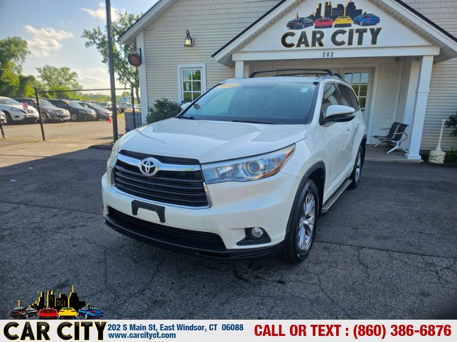 2015 Toyota Highlander AWD 4dr V6 XLE (Natl), available for sale in East Windsor, Connecticut | Car City LLC. East Windsor, Connecticut 2015 Toyota Highlander AWD 4dr V6 XLE (Natl), available for sale in East Windsor, Connecticut | Car City LLC. East Windsor, Connecticut