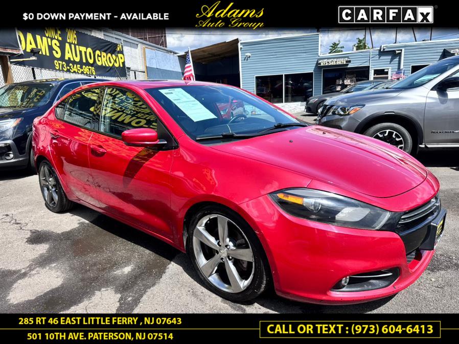2014 Dodge Dart 4dr Sdn GT, available for sale in Paterson, New Jersey | Adams Auto Group. Paterson, New Jersey 2014 Dodge Dart 4dr Sdn GT, available for sale in Paterson, New Jersey | Adams Auto Group. Paterson, New Jersey
