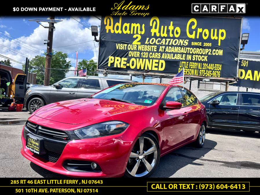 2014 Dodge Dart 4dr Sdn GT, available for sale in Paterson, New Jersey | Adams Auto Group. Paterson, New Jersey 2014 Dodge Dart 4dr Sdn GT, available for sale in Paterson, New Jersey | Adams Auto Group. Paterson, New Jersey
