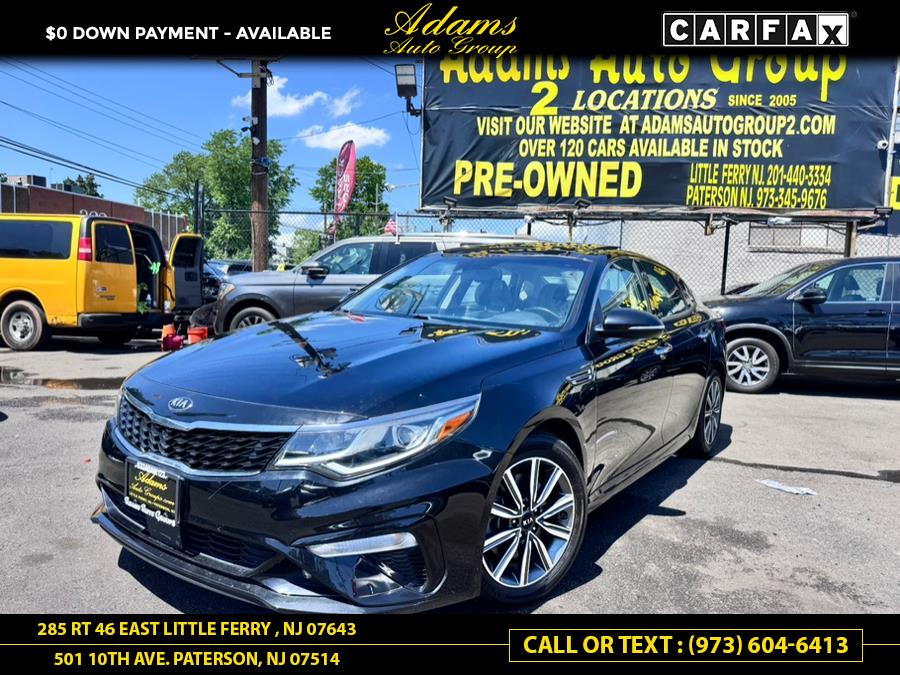 2019 Kia Optima EX DCT, available for sale in Paterson, New Jersey | Adams Auto Group. Paterson, New Jersey 2019 Kia Optima EX DCT, available for sale in Paterson, New Jersey | Adams Auto Group. Paterson, New Jersey