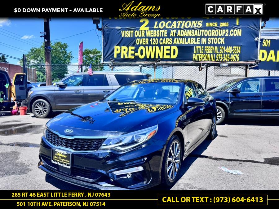 2019 Kia Optima EX DCT, available for sale in Paterson, New Jersey | Adams Auto Group. Paterson, New Jersey 2019 Kia Optima EX DCT, available for sale in Paterson, New Jersey | Adams Auto Group. Paterson, New Jersey