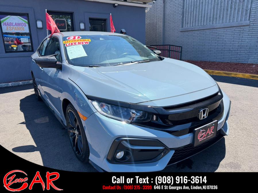 2021 Honda Civic Hatchback Sport CVT, available for sale in Linden, New Jersey | Car Zone. Linden, New Jersey 2021 Honda Civic Hatchback Sport CVT, available for sale in Linden, New Jersey | Car Zone. Linden, New Jersey