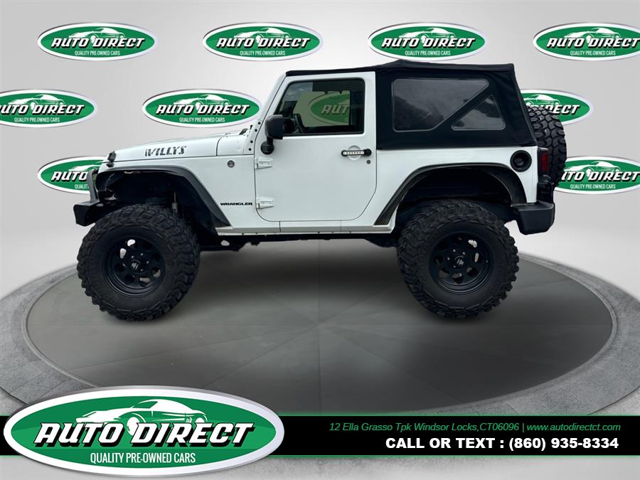 2017 Jeep Wrangler Willys Wheeler 4x4, available for sale in Windsor Locks, Connecticut | Auto Direct LLC. Windsor Locks, Connecticut 2017 Jeep Wrangler Willys Wheeler 4x4, available for sale in Windsor Locks, Connecticut | Auto Direct LLC. Windsor Locks, Connecticut