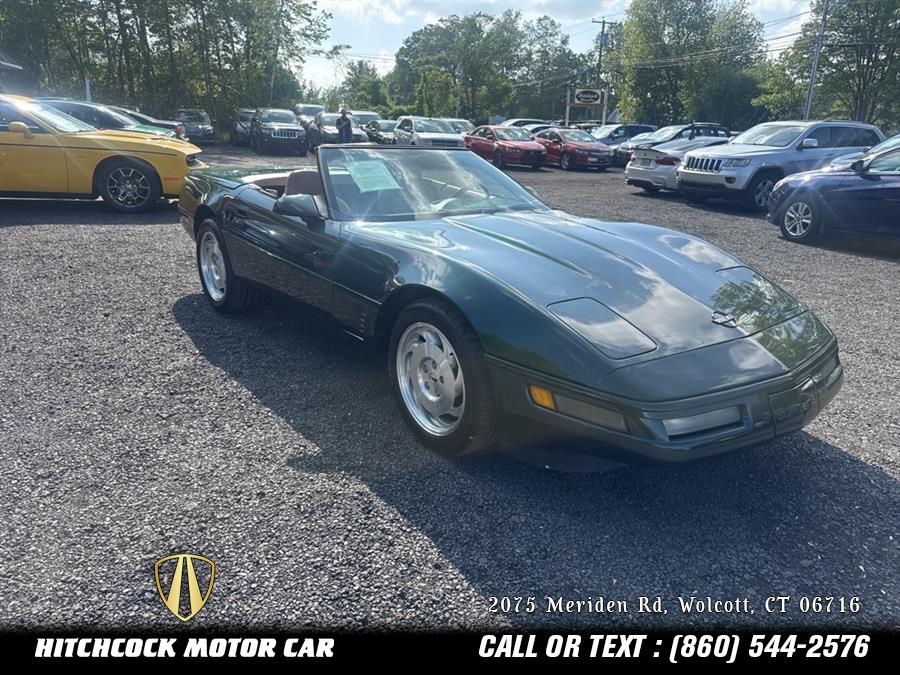 1996 Chevrolet Corvette Base, available for sale in Wolcott, Connecticut | Hitchcock Motor Car. Wolcott, Connecticut 1996 Chevrolet Corvette Base, available for sale in Wolcott, Connecticut | Hitchcock Motor Car. Wolcott, Connecticut